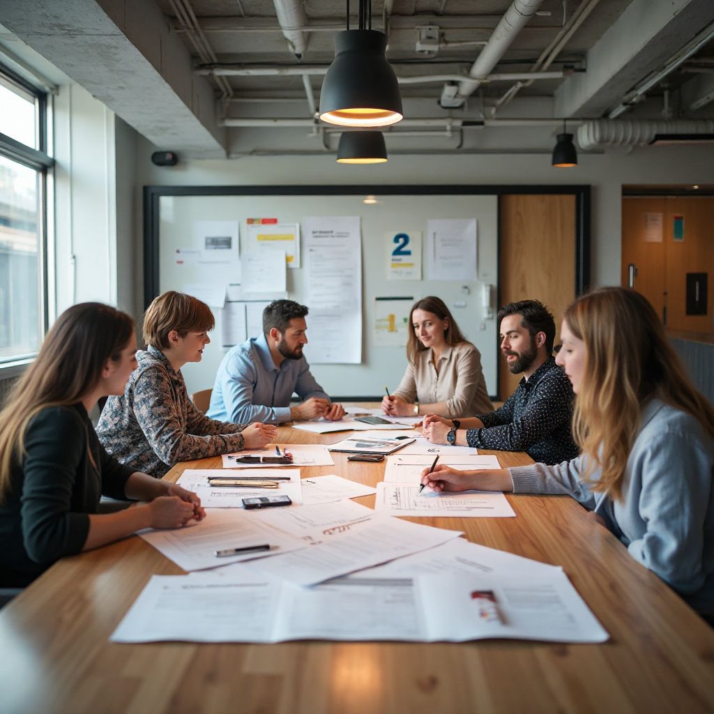 Team planning session